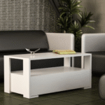 Table basse blanche afridiscount.com