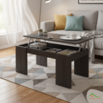 La table basse Kendra apporte praticité et modernité.