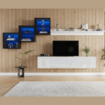 Meuble tv switch led tres beau design et pratique.