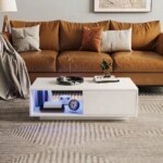 Table basse Lifezeal blanche - Afridiscount Dakar