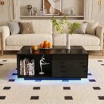 Table basse Lifezeal noire - Afridiscount Dakar
